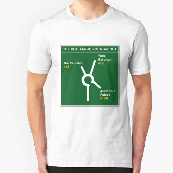Snooker - The Real Magic Roundabout Slim Fit T-Shirt