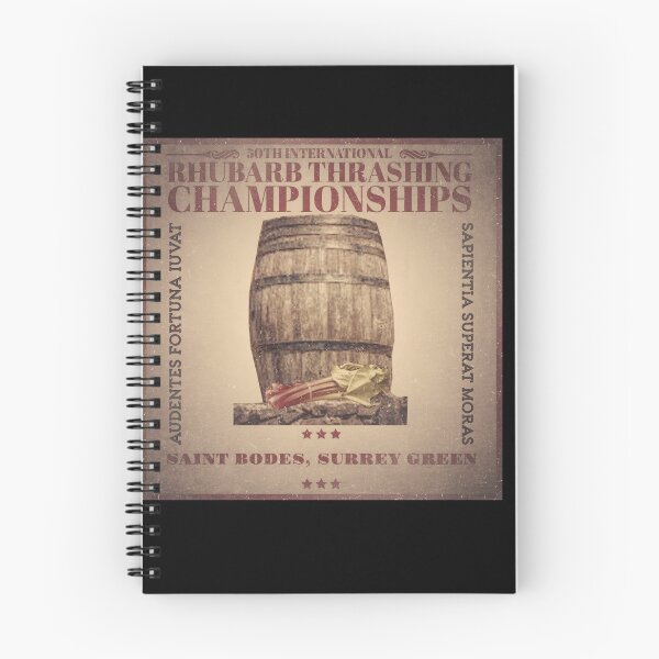 Item preview, International Rhubarb Thrashing Championships designed and sold by jonfun1.