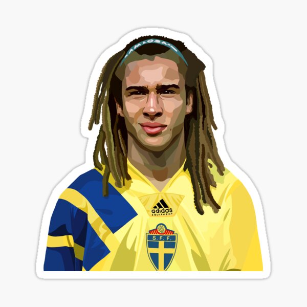 Henrik Larsson Sweden Design Sticker