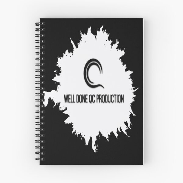 Item preview, WellDone Qc Production Logo - #1 White with Drips designed and sold by Brazz Official.