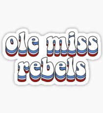 Ole Miss Rebels Sticker