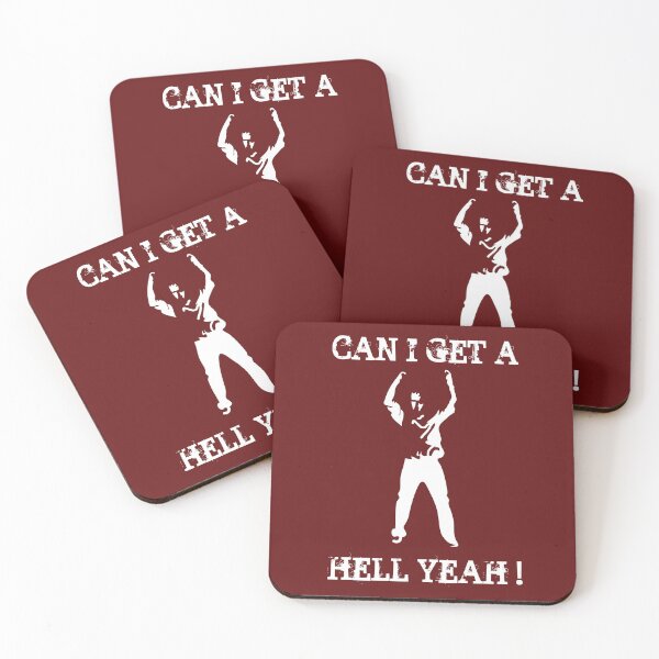 Item preview, Hell Yeah! (white) designed and sold by Spacemonkey Prints.