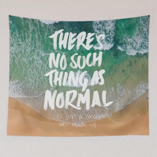 Item preview, THERE'S NO SUCH THING AS NORMAL designed and sold by Skyler Orion X.