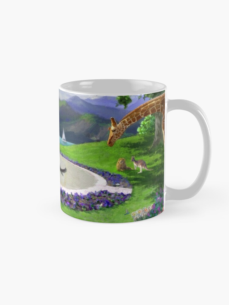 Alternate view of Theocratic Education in Paradise Mug