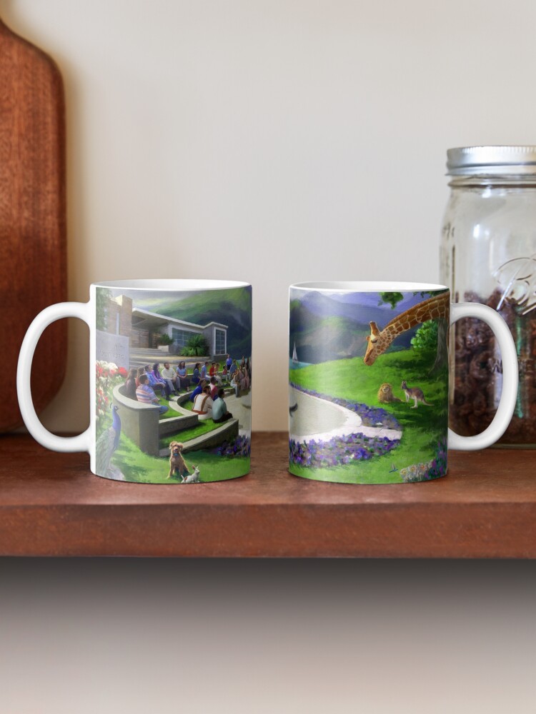 Alternate view of Theocratic Education in Paradise Mug