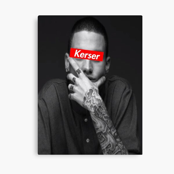 Kerser Supreme Logo Canvas Print