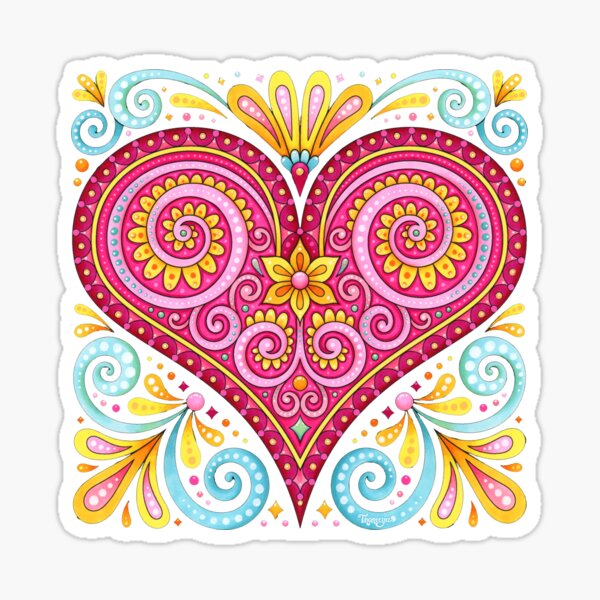 Item preview, Abstract Heart Art by Thaneeya McArdle designed and sold by Thaneeya McArdle.