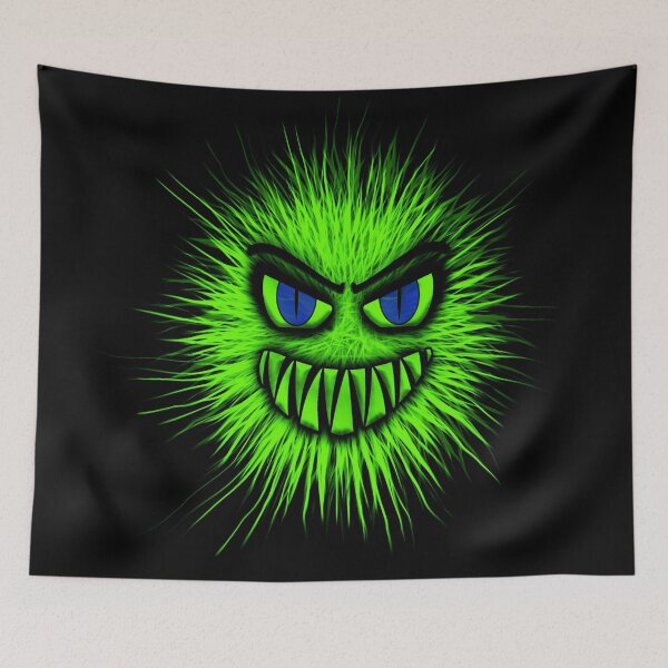 Item preview, Monster Virus - Green designed and sold by RedVico.