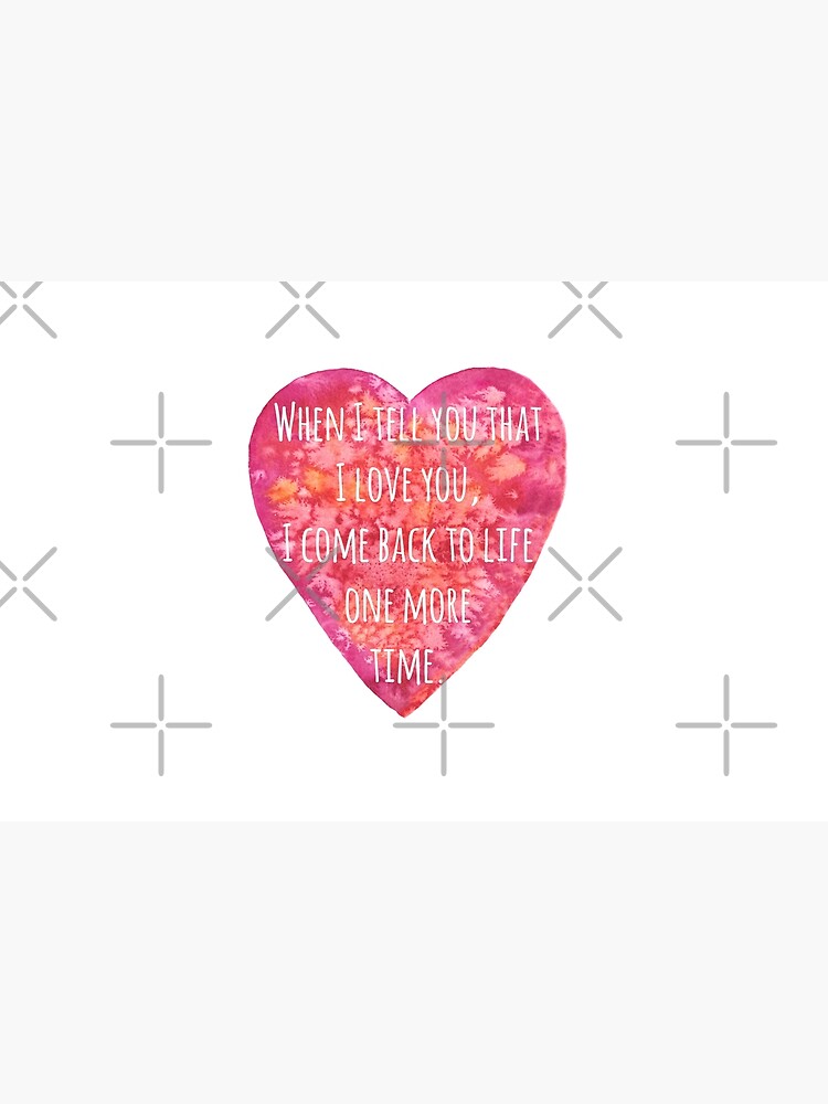 Valentine's day Love quote - Back to Life! by andreeadumez