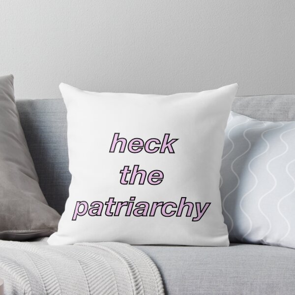 Item preview, Heck The Patriarchy--pastel pink text designed and sold by mariameep.
