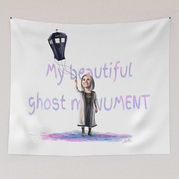 Item preview, My Beautiful Ghost Monument designed and sold by jephwho.