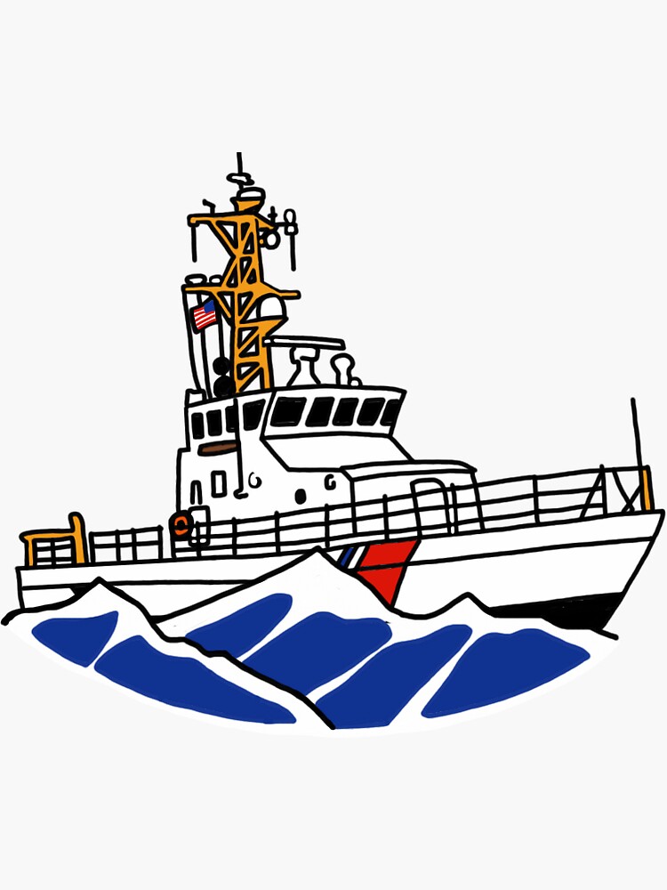 USCG 87 Patrol Boat Sticker for Sale by AlwaysReadyCltv