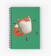Cuaderno de espiral Happy Dancing Fox