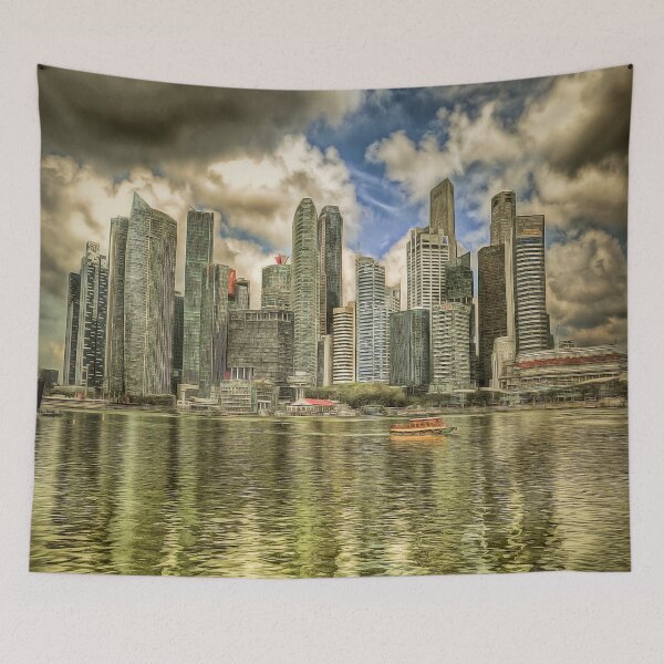 Item preview, Singapore Marina Bay Sands Art designed and sold by bejacs.