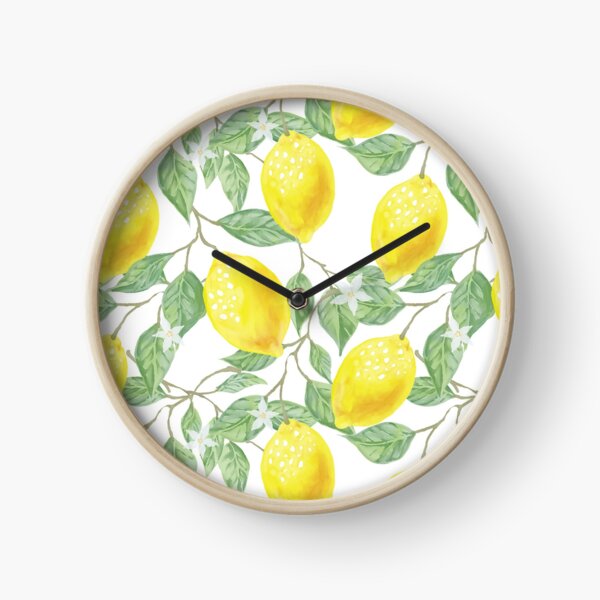 Item preview, Watercolor Lemon Pattern designed and sold by starrylite.