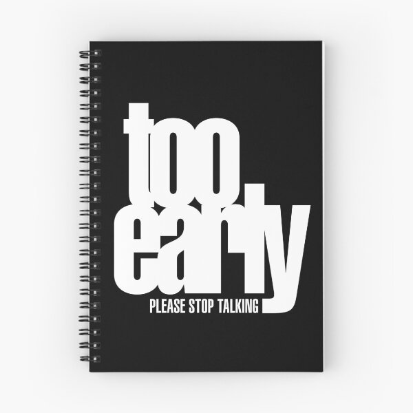 Item preview, Stop Talking, tired asleep sleepy nap tired exhausted weary Monday coffee designed and sold by Mullet Monkey.