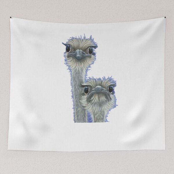 Item preview, Ostrich - Ostrich Painting - Ostrich Drawing - Bird Lover - Gift For Bird Lovers - Ostrich Shirt - Bird Shirt - Bird Painting - Emu designed and sold by Galvanized.