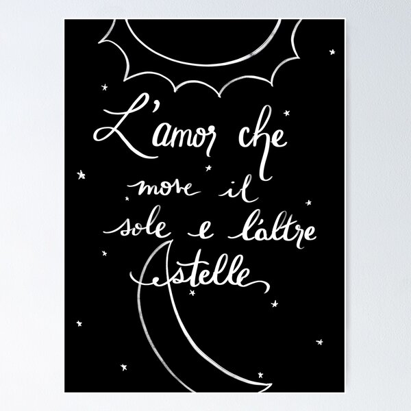 Item preview, L'amor che move designed and sold by petitsbonheurs.