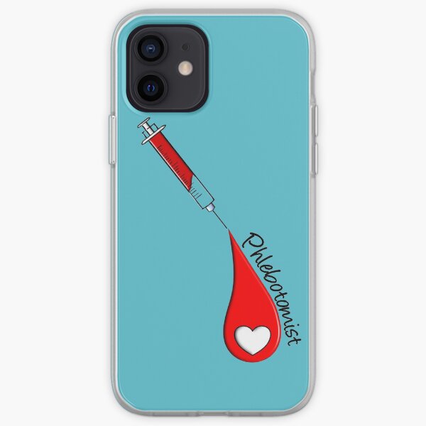 Flebotomista Funda blanda para iPhone