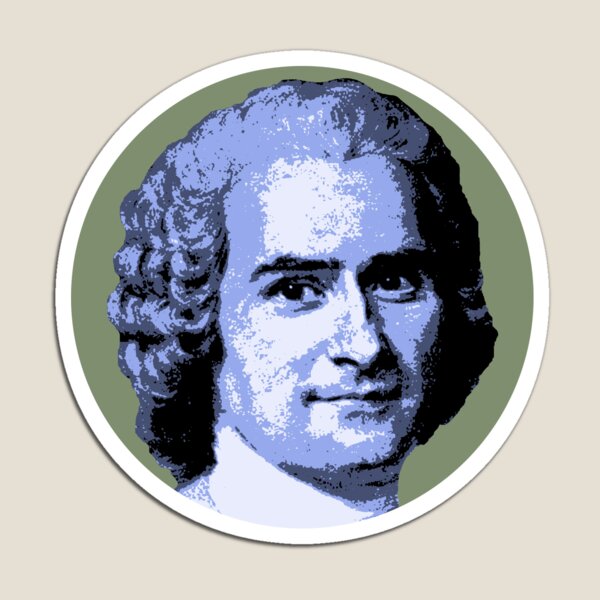 Jean-Jacques Rousseau Magnet
