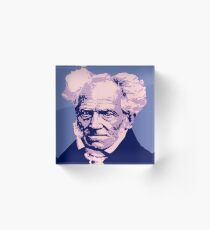 Arthur Schopenhauer Acrylic Block