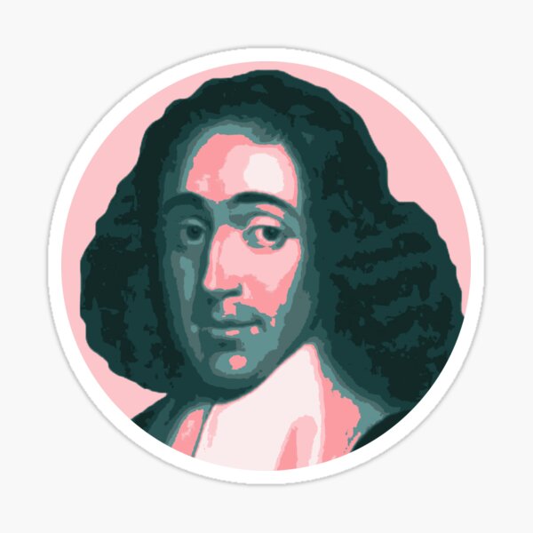 Baruch Spinoza Sticker
