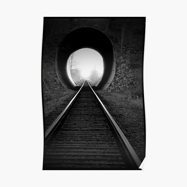 Train Tracks Poster