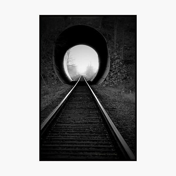 Train Tracks Photographic Print
