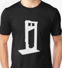 Camiseta ajustada Camiseta Guillotine Serial Killer Death