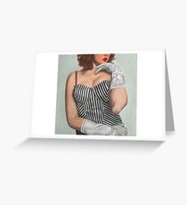 Pout Greeting Card