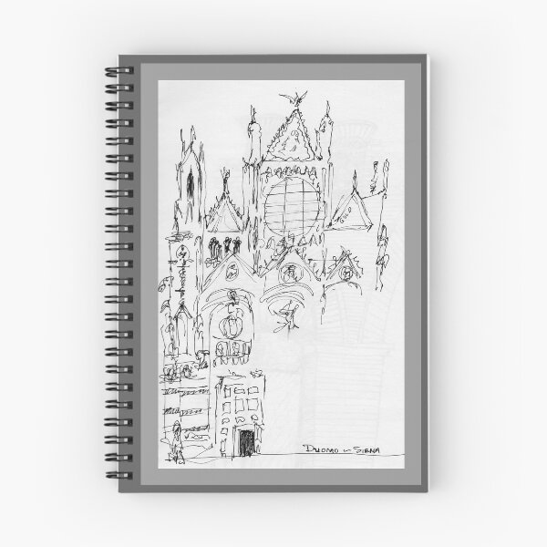Item preview, Italy- An early Pen and Ink of the Cathedral Facade in Siena designed and sold by James Lewis Hamilton.