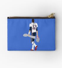Tom Brady Walk Off With Lombardi Trophy Zipper Pouch
