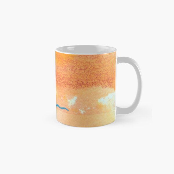 Breathe affirmation - Bright abstract painting Classic Mug