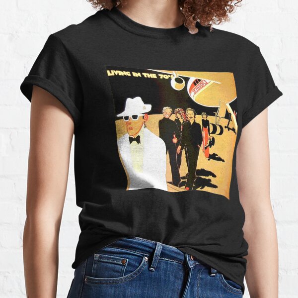 Living in the 70's Shirt, Sticker, Hoodie, Mask Classic T-Shirt