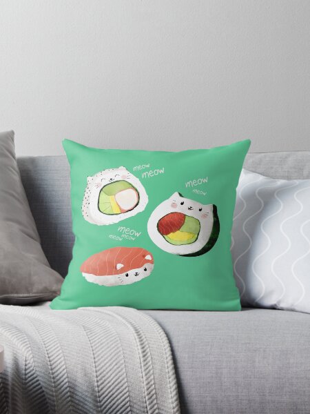 Vista previa del artículo con la obra «Lindos rollos de sushi», diseñado y vendido por colonelle.