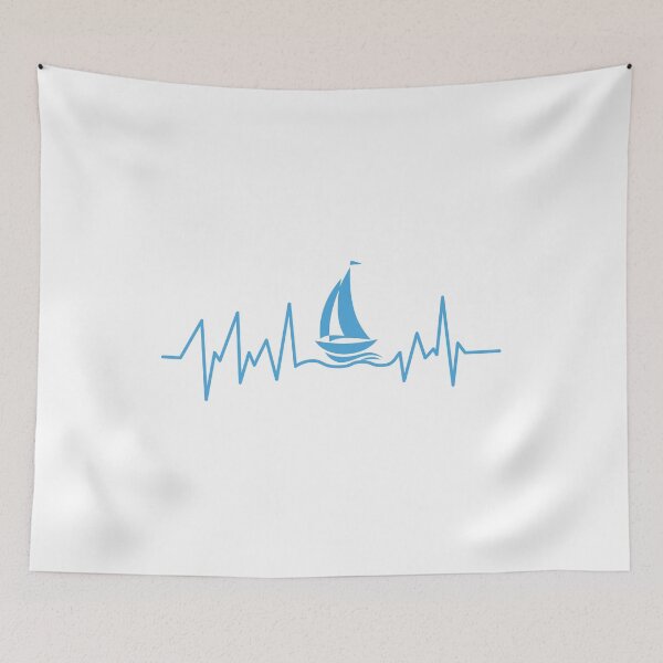 Item preview, Heartbeat Boating Funny Boat Lover Dad Gift designed and sold by Seas Wanda.