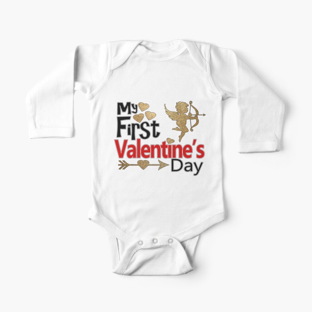 My first valentine's day baby hot sale boy clothes