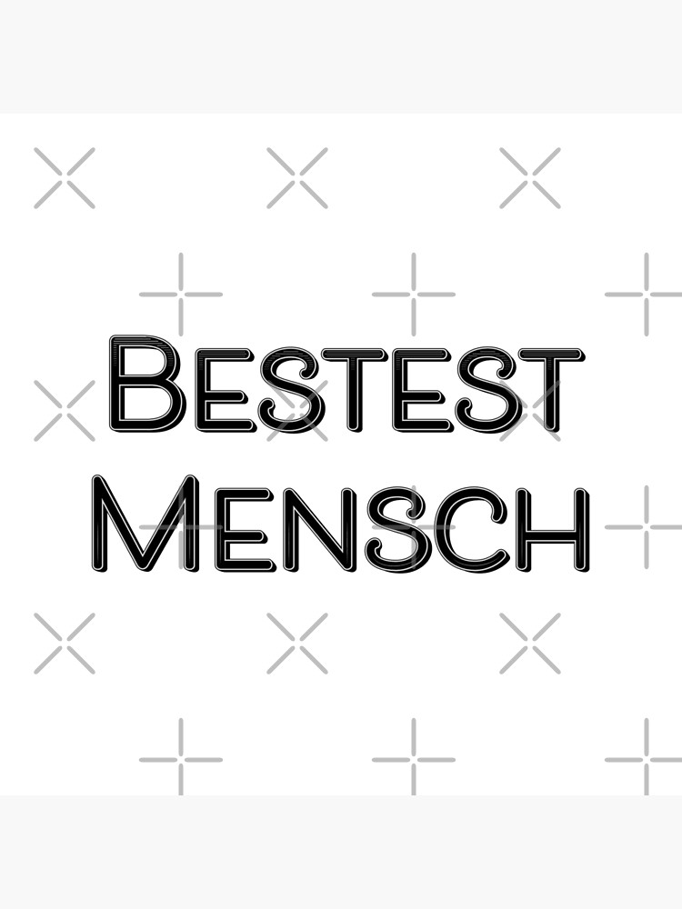 Bestest Mensch - Best Man | Greeting Card