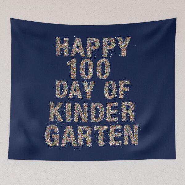 Item preview, Happy 100th Day of Kindergarten designed and sold by marosharaf.