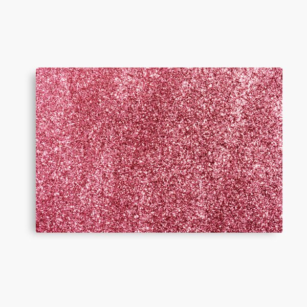 "Pink Glitter " Canvas Print for Sale by newburyboutique Redbubble