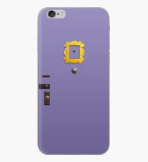 Lila Freunde Tür iPhone-Hülle & Cover
