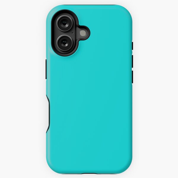 Artikel-Vorschau von Türkis-aquamarine flache Farbe des Aqua-Blau-Grün-Cyan, designt und verkauft von LD ART.