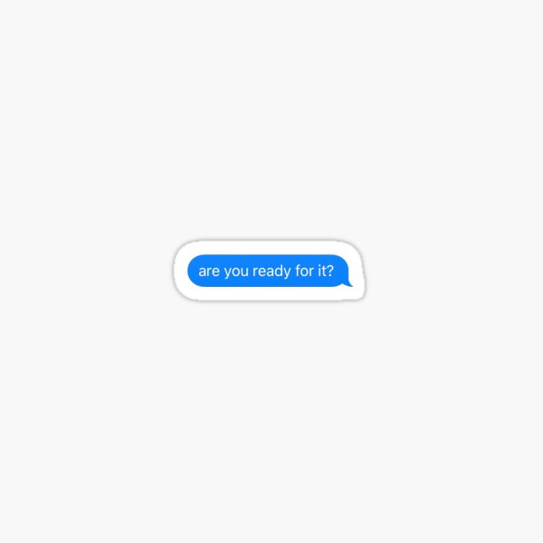 text message  Sticker