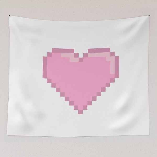 Item preview, Pink Pixel Heart designed and sold by workshoptourist.