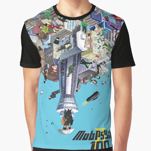 Mob Psycho 100 Season 2 Poster Graphic T-Shirt