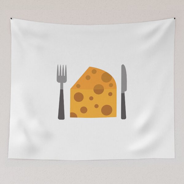 Item preview, Cheese and Fork And Knife designed and sold by freedom4life.