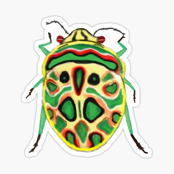 Picasso Bug Sticker