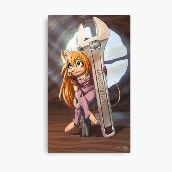 Gadget Hackwrench Canvas Print