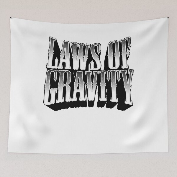 Item preview, Laws of Gravity -Metallic designed and sold by BlueRockDesigns.