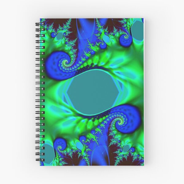 Item preview, Fractal fantasy blue-green designed and sold by Feyacvetov.